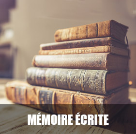 Memoire Ecrite